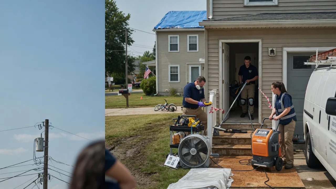 Water Damage Repair in Adams, WI near me